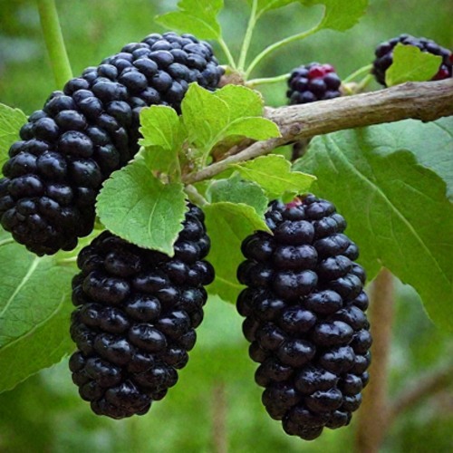 Шелковица плакучая в Солигорске